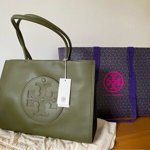 Tory Burch Olive Tote Bag